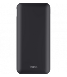 Trust Портативное зарядное устройство power bank Redoh, 20000мА·год, USB-A/2хUSB-C, 18W, QC 3.0, PD, черный