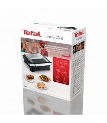 Tefal Гриль прижимной Inicio Classic 2000Вт, темп. режимов-1, металл, черный