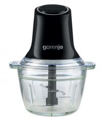 Gorenje Измельчитель, 500Вт, чаша-1000мл, стекло, черный