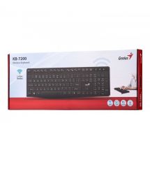 Genius Клавиатура мембрана KB-7200, 104key, WL, EN/UKR, черный