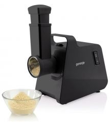 Мясорубка Gorenje, 2000Вт, 2.6кг/мин, 2 решетки, пластик/металл, черный
