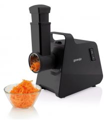 Мясорубка Gorenje, 2000Вт, 2.6кг/мин, 2 решетки, пластик/металл, черный