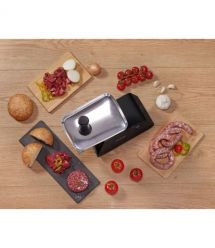 Мясорубка Gorenje, 2000Вт, 2.6кг/мин, 2 решетки, пластик/металл, черный