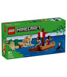 LEGO Конструктор Minecraft Путишествие на пиратском корабле