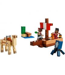 LEGO Конструктор Minecraft Путишествие на пиратском корабле