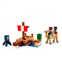 LEGO Конструктор Minecraft Путишествие на пиратском корабле