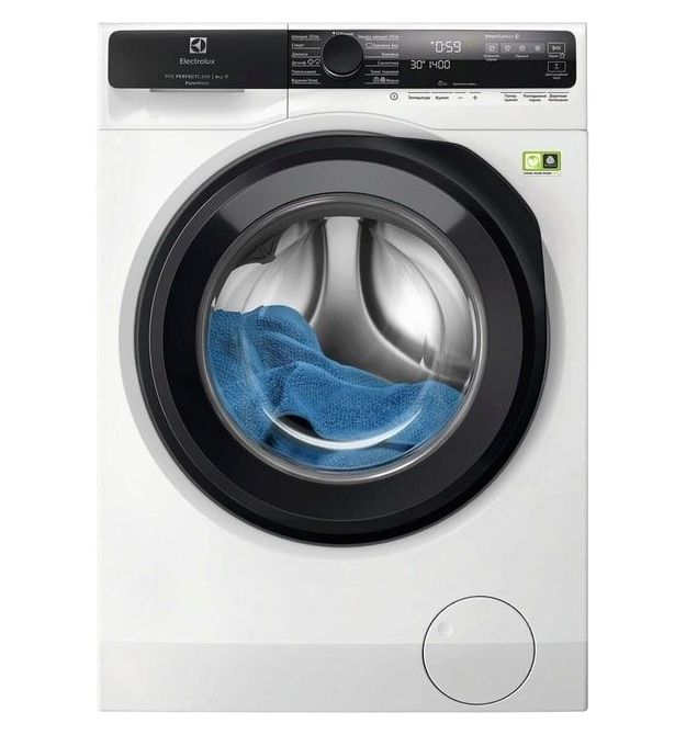 Пральна машина Electrolux фронтальна, 8кг, 1400, A+++, 60см, дисплей, пара, інвертор, білий