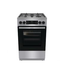 Gorenje Плита комби, 70л, 50x60см, дисплей, чугун, нерж