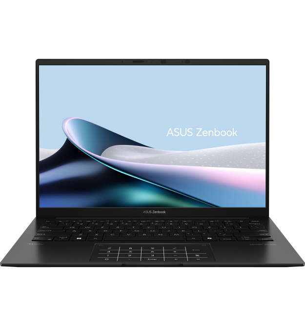 ASUS Ноутбук Zenbook 14 UM3406HA-QD081 14" WUXGA OLED, AMD R7-8840S, 16GB, F1TB, UMA, NoOS, Черный