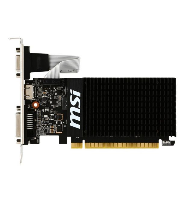 MSI Видеокарта GeForce GT 710 2GB GDDR3 LP