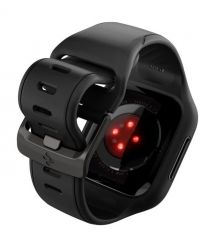 Spigen Чехол и ремешок 2в1 для Apple Watch 45mm Liquid Air Pro, Black