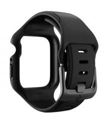 Spigen Чехол и ремешок 2в1 для Apple Watch 45mm Liquid Air Pro, Black