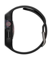 Spigen Чехол и ремешок 2в1 для Apple Watch 45mm Liquid Air Pro, Black