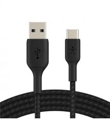 Belkin USB-A - USB-С, BRAIDED[2m, black]