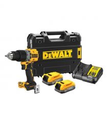 Дрель-шуруповёрт аккумуляторная бесщёточная ударная DeWALT DCD805E2T