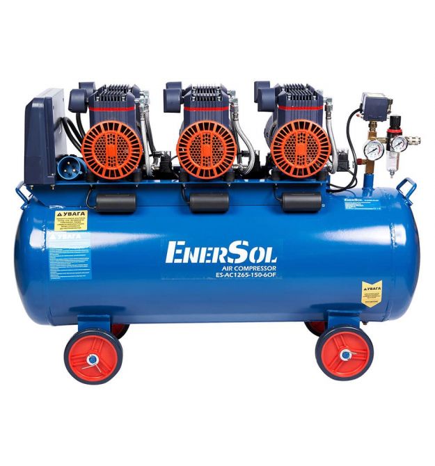 Компрессор воздушный безмасляный EnerSol ES-AC1265-150-6OF