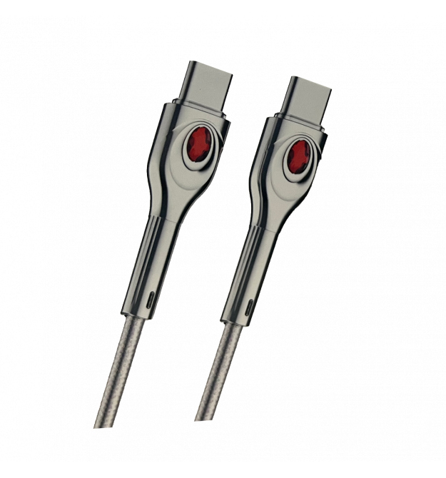 Кабель (шнур) LogicPower USB Type-C to USB Type-C 5A 65W зі швидкою зарядкою (QC) 2м C652MC