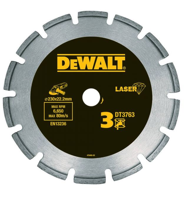 Диск алмазный DeWALT DT3761