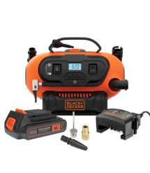 Компрессор автомобильный аккумуляторный BLACK+DECKER BDCINF18N