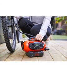 Компрессор автомобильный аккумуляторный BLACK+DECKER BDCINF18N