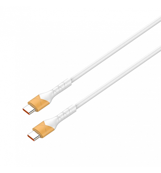 Кабель (шнур) LogicPower USB Type-C to USB Type-C 5A 65W зі швидкою зарядкою (QC) 1м C651MC2
