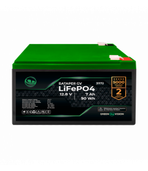 Акумулятор GV LiFePO4 12,8V - 7Ah (90Wh)