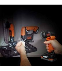 Фонарь светодиодный аккумуляторный BLACK+DECKER BDCCF12N