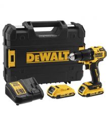 Дрель-шуруповерт аккумуляторная бесщёточная ударная DeWALT DCD709D2T