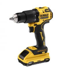 Дрель-шуруповерт аккумуляторная бесщёточная ударная DeWALT DCD709D2T