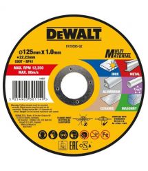 Круг відрізний MULTI-MATERIAL DeWALT DT20595