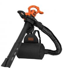 Садовый пылесос электрический BLACK+DECKER BEBLV290