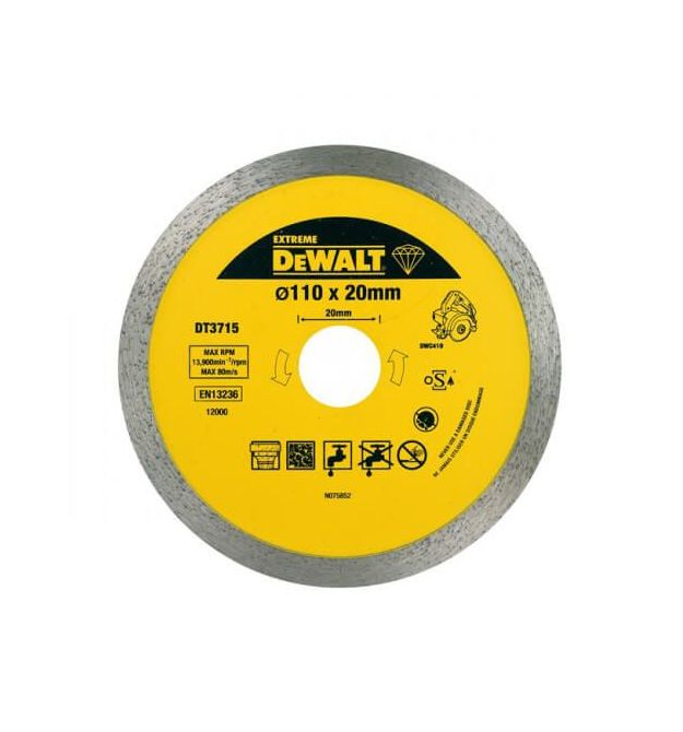 Диск алмазный DeWALT DT3715