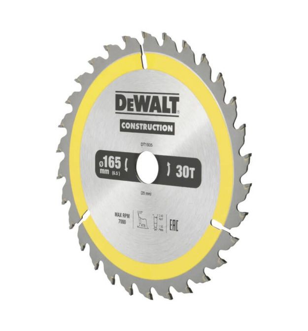 Диск пильный CONSTRUCTION DeWALT DT1935