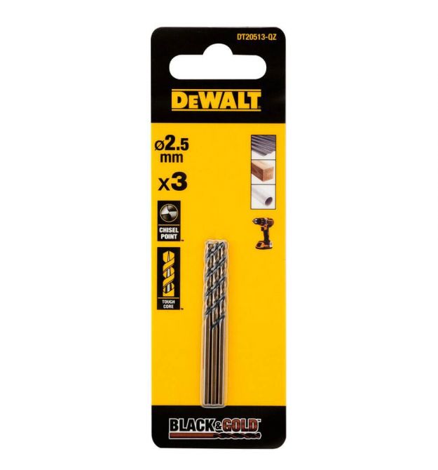 Сверло по металлу EXTREME Black & Gold DeWALT DT20513