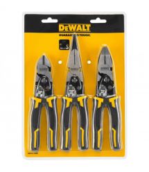 Набор из трех шарнирно-губцевых инструментов Compound Action DeWALT DWHT0-70485