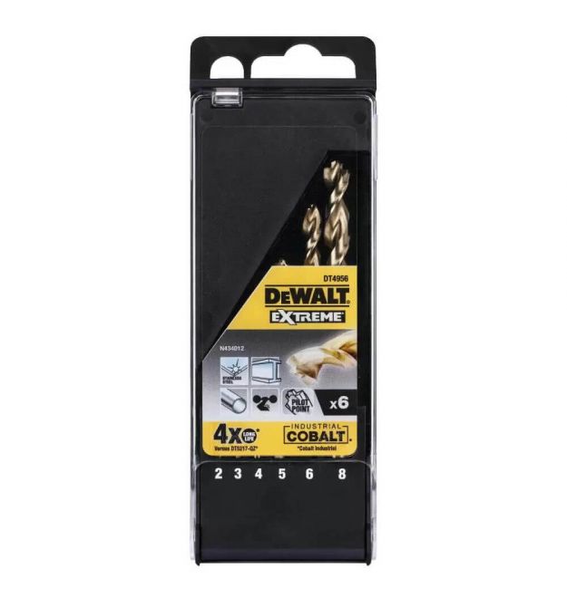 Набір свердел по металу DeWALT DT4956