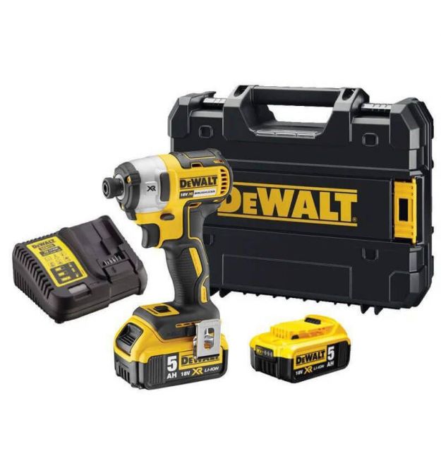 Шуруповерт аккумуляторный ударный бесщеточный DeWALT DCF887P2