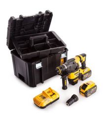 Перфоратор аккумуляторный бесщёточный SDS-Plus DeWALT DCH334X2