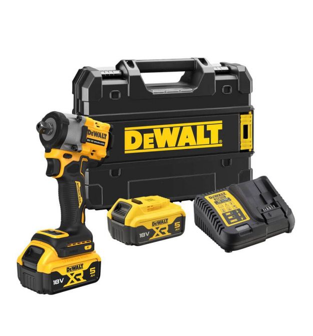 Гайковерт ударный аккумуляторный бесщёточный DeWALT DCF922P2T