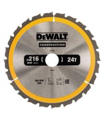 Диск пильний CONSTRUCTION DeWALT DT1952