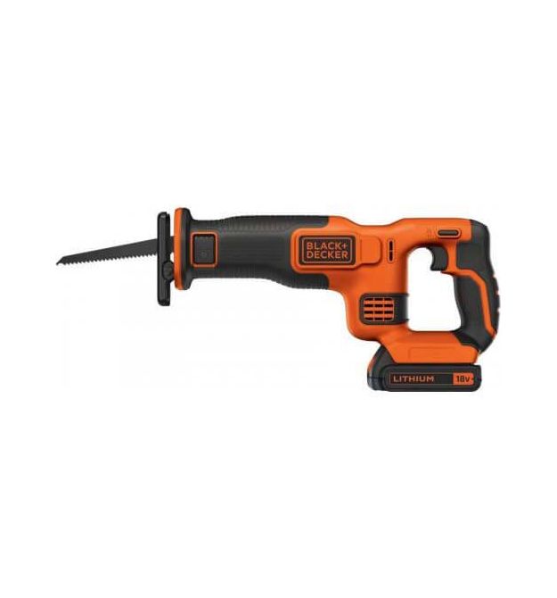 Пила шабельна акумуляторна BLACK+DECKER BDCR18