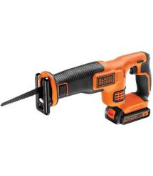 Пила сабельная аккумуляторная BLACK+DECKER BDCR18