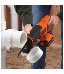 Пила сабельная аккумуляторная BLACK+DECKER BDCR18