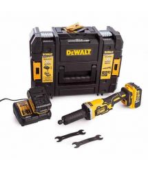 Прямошлифовальная машина аккумуляторная бесщёточная DeWALT DCG426P2