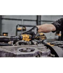 Гайковерт угловой - трещётка аккумуляторный бесщёточный DeWALT DCF512D1G