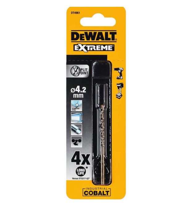 Сверло по металлу EXTREME INDUSTRIAL COBALT DeWALT DT4961