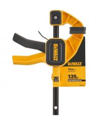 Струбцина L триггерная с максимальным усилием сжатия 135 кг DeWALT DWHT0-83192