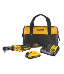 Гайковерт угловой - трещётка аккумуляторный бесщёточный DeWALT DCF512D1