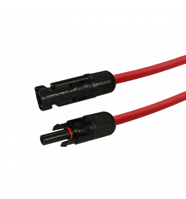 Кабель для сонячних електростанцій H1Z2Z2-K 1*4 30 м червоний (мама/тато)