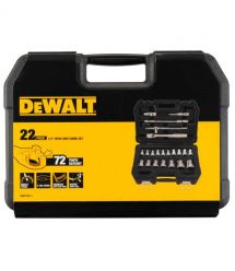 Набор головок 1/2, 22 предмета DeWALT DWMT19241-1